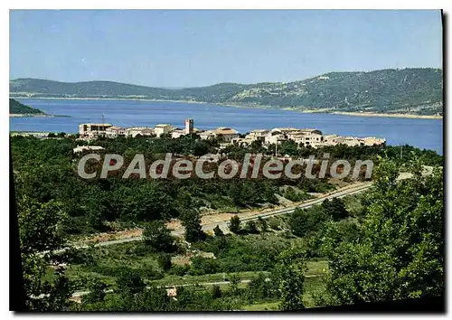 Cartes postales moderne Les Gorges Pittoresques du Verdon Au Bord du Lac le noveau village des Salles