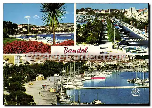 Cartes postales moderne Bandol Var Vue generale Le Port Le Quai