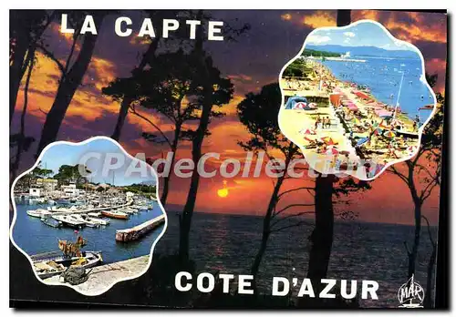 Cartes postales moderne La Cote D'Azur La Capte Var La Port la Plage