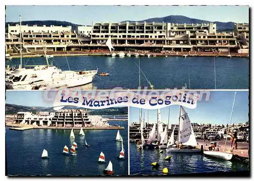 Cartes postales moderne La Cote D'Azur Varoise Les Marines de Cogolin Var La Galiote La Brigantine L'Ecole de Voile