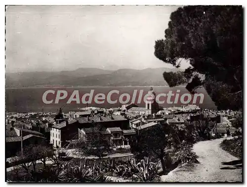 Moderne Karte Cote D'Azut Varoise St Tropez Vue generale prise du Chemin de la Citadelle