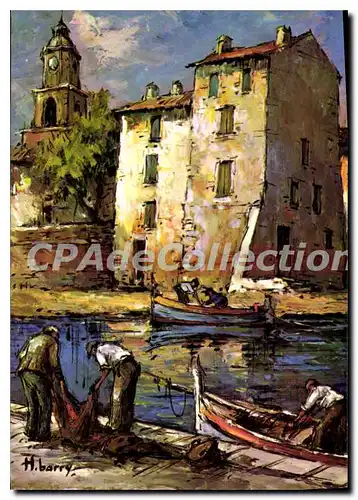 Cartes postales moderne Cote D'Azur St Tropez Var Le Port des Pecheurs