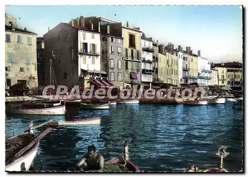 Cartes postales moderne St Tropez Var Le Port de Peche