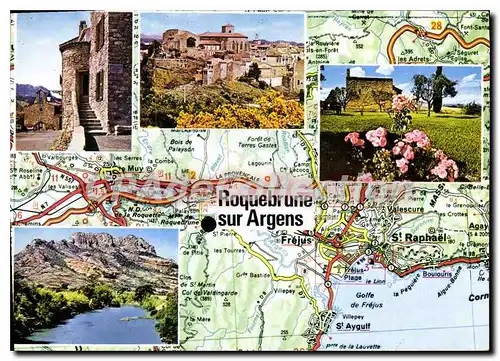 Cartes postales moderne Roquebrune sur Argens Var