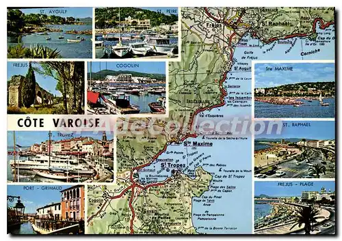 Cartes postales moderne Cote Varoise