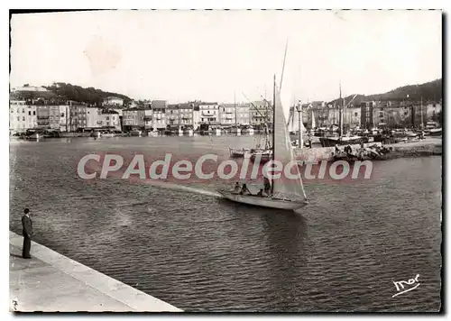 Cartes postales moderne St Tropez Var Sortie du Port