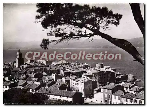 Moderne Karte Cote D'Azur Varoise St Tropez vu de la Citadelle