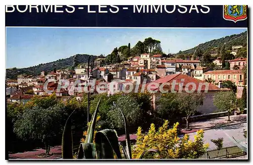 Cartes postales moderne Cote D'Azur Bormes les Mimosas Var Vue d'ensemble