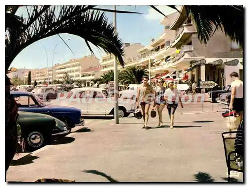 Cartes postales moderne St Raphael Var Echappee sur Frejus Plage