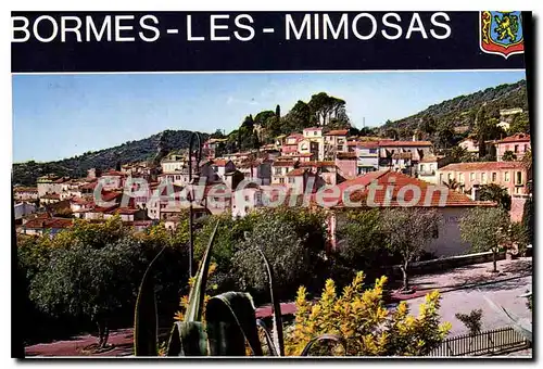 Cartes postales moderne Cote D'Azur Bormes les Mimosas Var Vue d'Ensemble