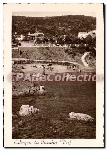 Moderne Karte Calanques des Issambre Var