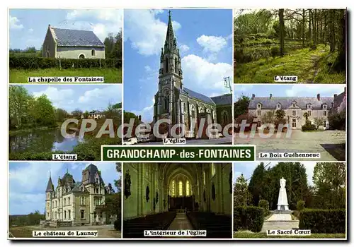 Cartes postales moderne Grandchamp des Fontaines L Atl