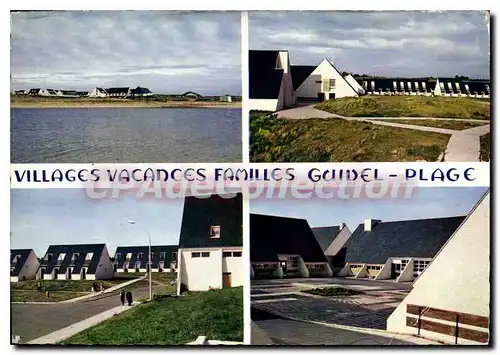 Moderne Karte Villages Cacances familles Guidel Morbihan