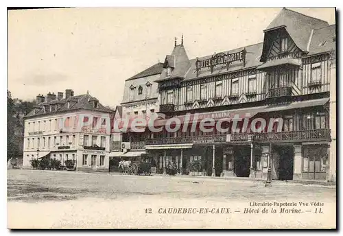 Cartes postales Caudebec en Caux hotel de la Marine