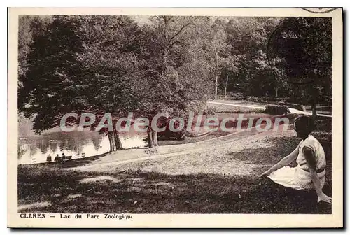 Cartes postales Cleres Lac du parc Zoologique