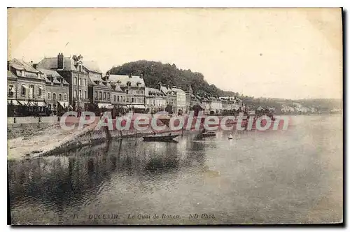 Cartes postales Duclair le Quai de Rouen