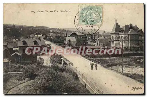 Cartes postales Pourville vue generale