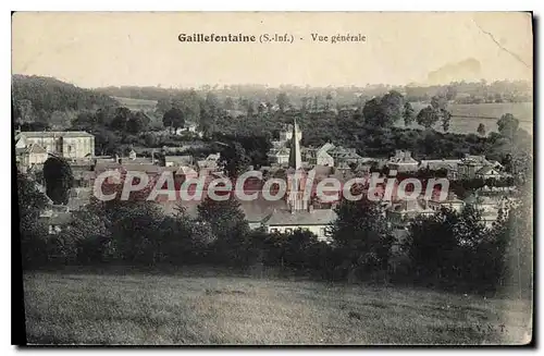 Cartes postales Gaillefontaine S Inf vue generale