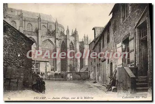 Cartes postales Fecamp Ancien Abbaye Cour de la Maitrise