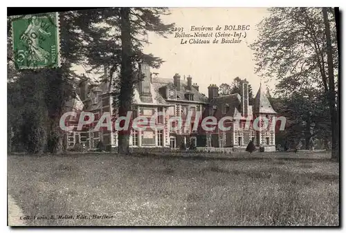 Ansichtskarte AK Environs de Bolbec Bolbec Nointot Seine Inf le chateau de Basclair