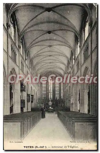 Ansichtskarte AK Totes S Inf interieur de l'eglise