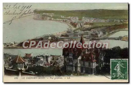 Cartes postales Le Treport Mers vue generale