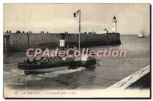 Cartes postales Le Treport la Nouvelle Jetee