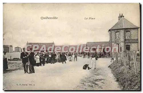 Cartes postales Quiberville la place