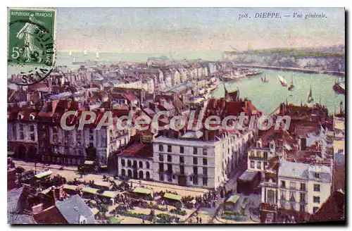 Cartes postales Dieppe vue generale