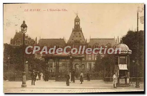 Cartes postales Le Havre l'hotel de ville