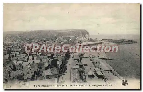 Cartes postales Seine Inferieure Saint Valery en Caux vue generale