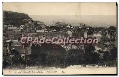 Cartes postales Saint Valery en Caux vue generale