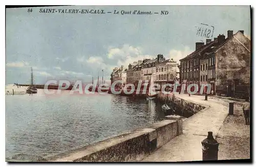 Cartes postales Saint Valery en Caux le Quai d'Amont