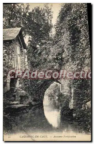 Cartes postales Caudebec en Caux ancienne Fortification