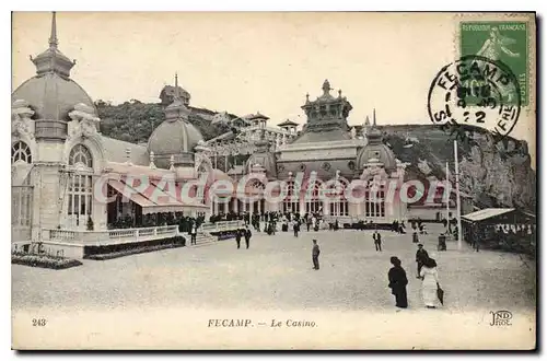 Cartes postales Fecamp le casino