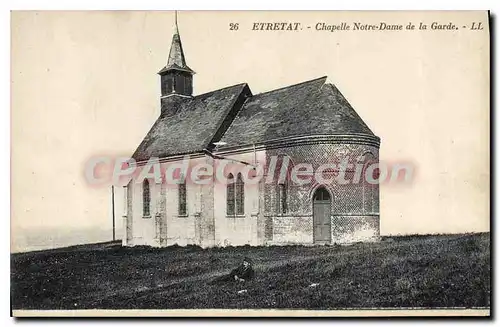 Cartes postales Etretat Chapelle Notre Dame de la garde