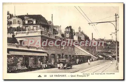 Cartes postales Le Treport Quai Francois I