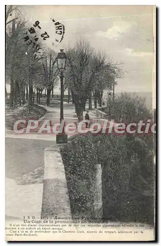 Cartes postales Angouleme Pittoresque un coin de la Promenade de Beaulieu