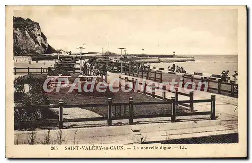 Cartes postales Saint Valery en Caux La nouvelle digue