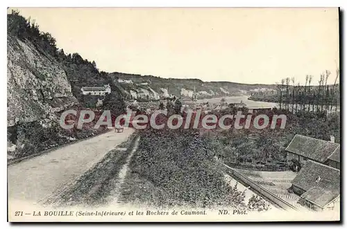 Cartes postales La Bouille Seine Interieure et les Rouchers de Caumont