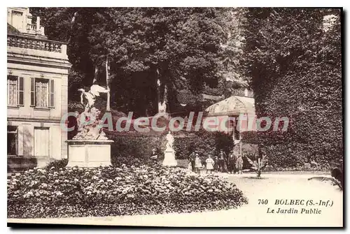 Cartes postales Bolbec S Inf Le Jardin Public