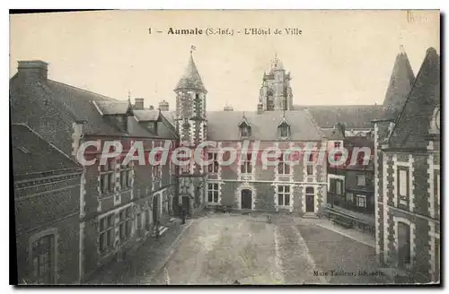 Cartes postales Aumale S Inf l'Hotel de Ville