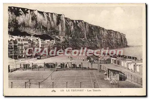 Cartes postales Le Treport Les Tennis