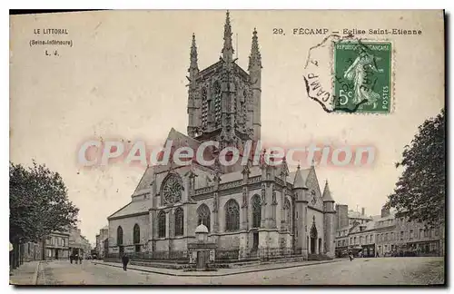 Ansichtskarte AK Fecamp Eglise Saint Etienne