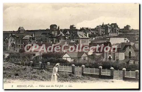 Cartes postales Mesnil Val Villas vues du Val Joli