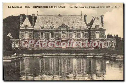 Cartes postales Envurons de Fecamp Le Chateau de Daubeuf