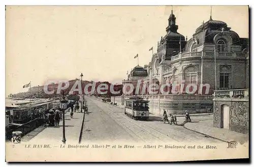 Ansichtskarte AK Havre Le Boulevard Albert I et la Heve