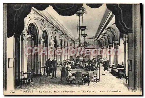 Cartes postales Dieppe Le Casino Salle de Baccarat