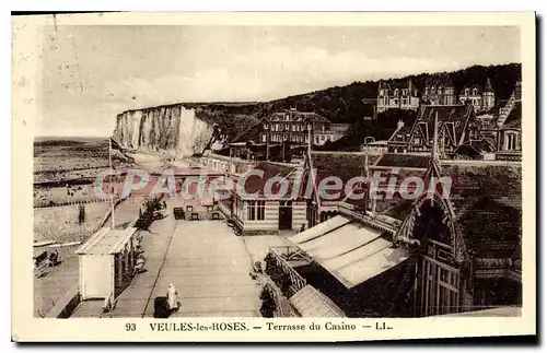 Cartes postales Veules les Roses Terrasse du Casino