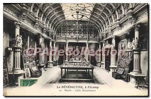 Cartes postales La Benedictine � Fecamp Musee salle renaissance